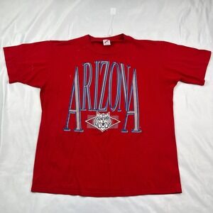 Vintage 1980s University of Arizona Wildcats T-Shirt (Large)